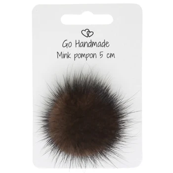 Go Handmade Pompon m. elastik strop, 5 cm